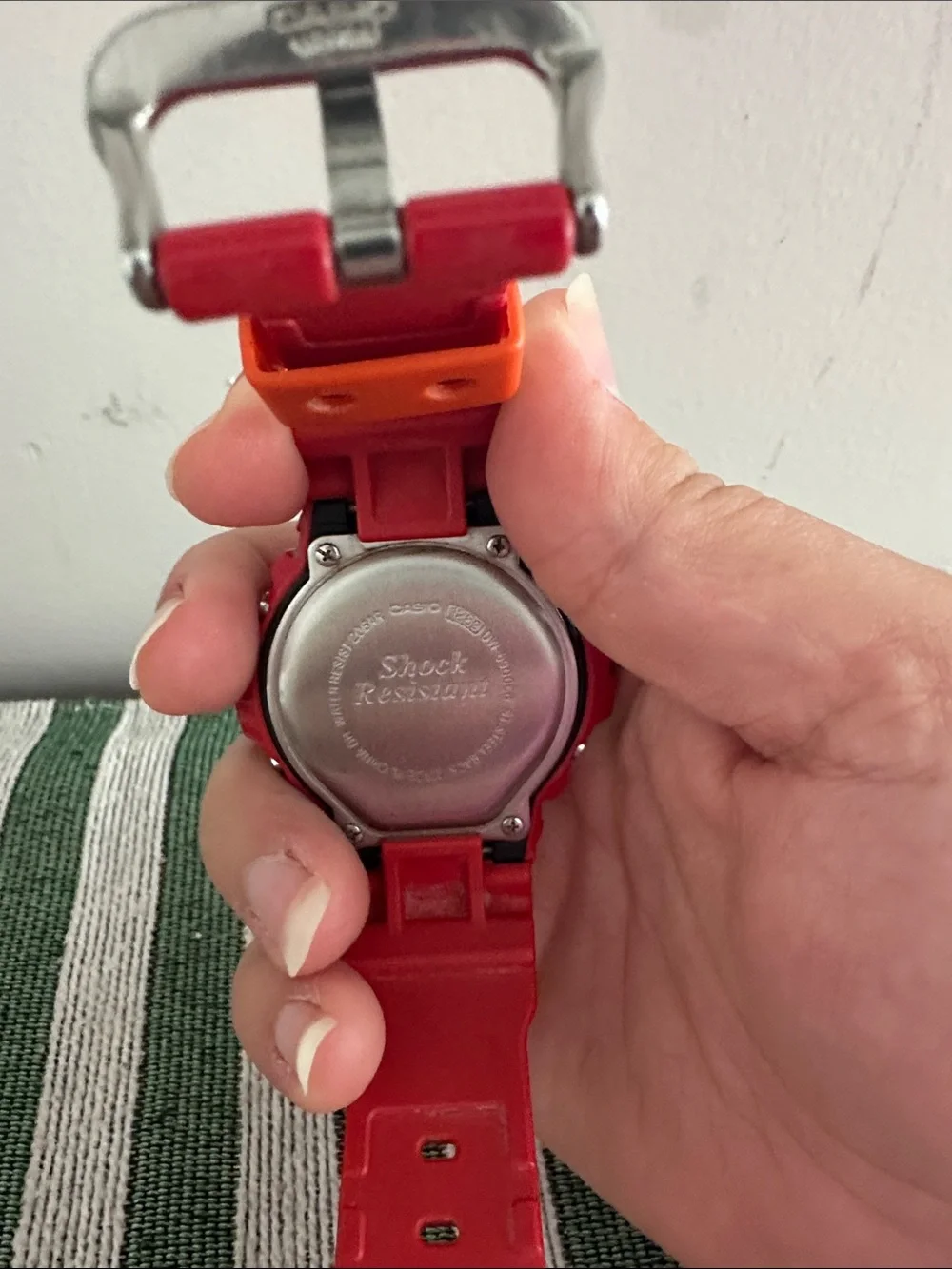 G-Shock Red Digital Resin Sports Watch